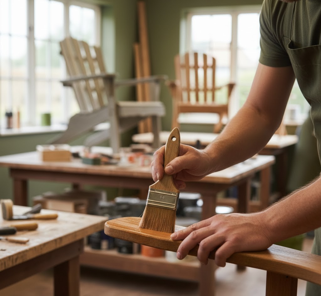 Expert craftsman at work